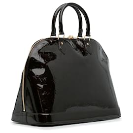 Louis Vuitton-Louis Vuitton Purple Monogram Vernis Alma GM-Purple