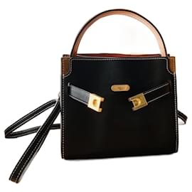 Tory Burch Bags | Tory Burch Thea Mini Web Satchel | Color: Black | Size: Os | Fashionheart365's Closet