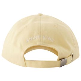 Jeremy Baseball cap - Anine Bing - Cotton - Yellow Yellow