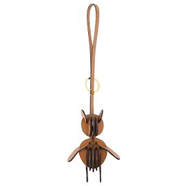 Thomas Puzzle Keyring - Burberry - Leather - Briar Brown Brown