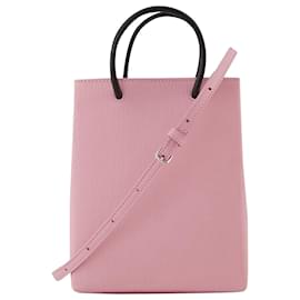 Balenciaga-Phone Holder - Balenciaga - Leather - Powder Pink-Pink