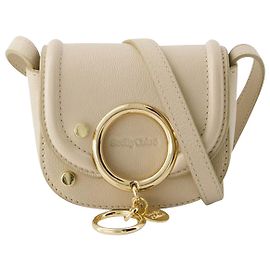 Sac à Bandoulière Mara - See By Chloé - Cuir - Beige Ciment Marron Beige