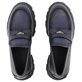 Alexander Mcqueen-Loafers - Alexander McQueen - Leather - Anthracite-Grey