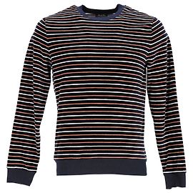 Apc EN.PAG.do. Sudadera de rayas de algodón multicolor Otro