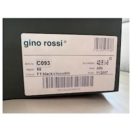 Gino Rossi-Schnürschuhe-Schwarz