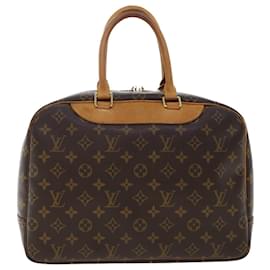 Louis Vuitton-LOUIS VUITTON Monogram Deauville Hand Bag M47270 LV Auth 49539-Monogram