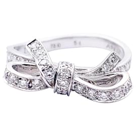 Dior-Dior ring,"Little Tralala", white gold and diamonds.-Other