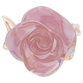 Dior-Dior ring, “Pré Catelan”, Pink gold, Rose quartz, Diamond.-Other