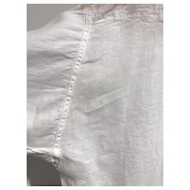 Autre Marque-DIMANCHE SAINT-TROPEZ Robes T.International M Lin-Blanc