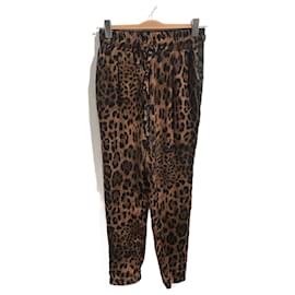 Autre Marque-NON SIGNE / UNSIGNED  Trousers T.International S Polyester-Brown