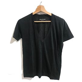 ZADIG & VOLTAIRE Tops T.International S Polyester Schwarz