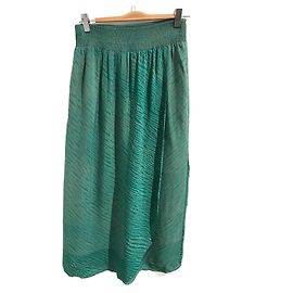 Autre Marque NON SIGNE / UNSIGNED Skirts T.International M Synthetic Green