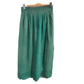 Autre Marque-NON SIGNE / UNSIGNED  Skirts T.International M Synthetic-Green