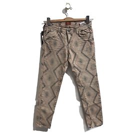 Autre Marque NON SIGNE / UNSIGNED Jeans T.FR 36 Coton Beige