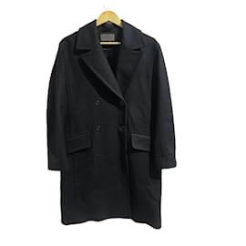Autre Marque-NON SIGNE / UNSIGNED  Coats T.International L Wool-Black