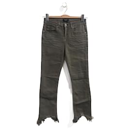 Autre Marque-NICHT SIGN / UNSIGNED Jeans T.fr 36 Denim Jeans-Khaki