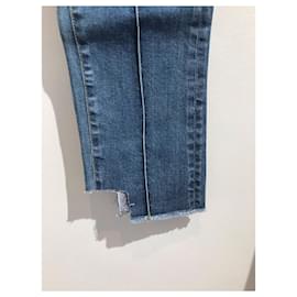 Autre Marque-NON SIGNE / UNSIGNED  Jeans T.fr 36 Denim - Jeans-Blue