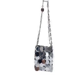 PACO RABANNE Borse T.  plastica Argento