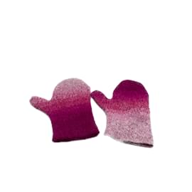 Claudie Pierlot-ERL  Gloves T.International M Wool-Pink