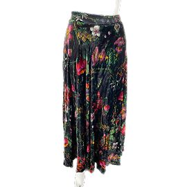 PACO RABANNE Gonne T.fr 36 velluto Multicolore