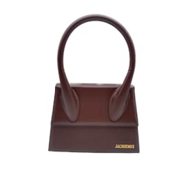 Jacquemus-JACQUEMUS  Handbags T.  leather-Brown