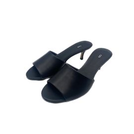 COS  Mules & clogs T.EU 38 leather Black