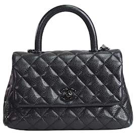 Chanel-Black 2020 Coco Handle top-handle bag-Black
