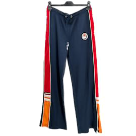 Autre Marque-ELLESSE Pantalon T.International S Polyester-Bleu Marine