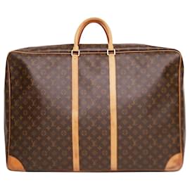 Louis Vuitton-brown 99 monogram suitcase-Brown