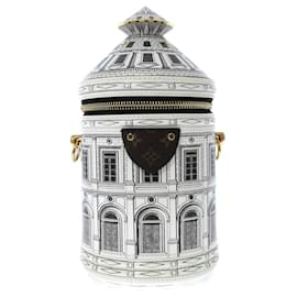 Louis Vuitton-Louis Vuitton White Fornasetti  Architectura Cannes Vase-White