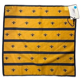 Carré Gucci in cotone blu e giallo Blu Giallo