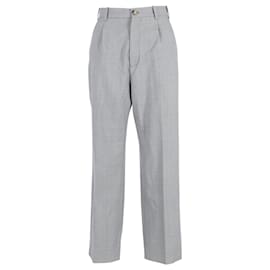 Gucci-Maßgeschneiderte Gucci-Hose in Grau Laine-Grau