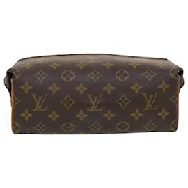 Louis Vuitton-LOUIS VUITTON Monogram Trousse Patte Pression Neceser M47636 autenticación 43611-Monograma