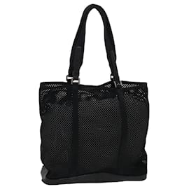 Prada-PRADA Shoulder Bag Nylon Black Auth bs6977-Black