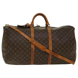 Louis Vuitton-Louis Vuitton Monogram Keepall Bandouliere 60 Boston Bag M.41412 LV Auth 48732-Monogramm