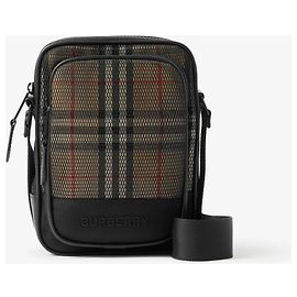 Burberry Freddie shoulder bag Black Beige