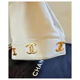 Chanel-chanel bucket bag-Beige