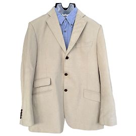 Blazer Hackett London de algodão bege Bege