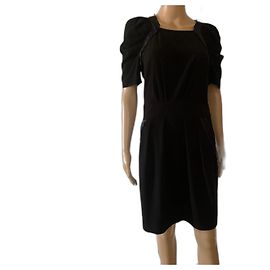 Maje Black Dress Black