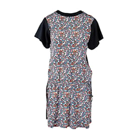 Louis Vuitton-Louis Vuitton Paisley Printed Dress-Black