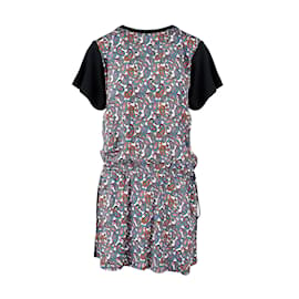 Louis Vuitton-Louis Vuitton Kleid mit Paisley-Print-Schwarz