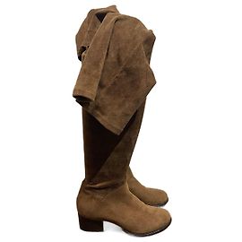 VANESSA BRUNO  Boots T.EU 38 Suede Brown