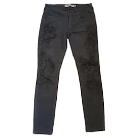 Calça Freeman Porter Cinza de Algodão Cinza