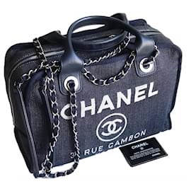 Chanel-W/ cartão-Azul