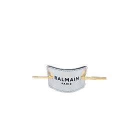 BALMAIN Accessori per capelli T.  Leather Argento