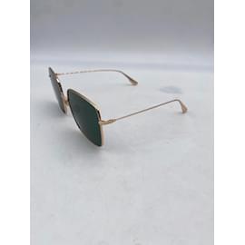 Dior-Óculos de Sol DIOR T.  metal-Dourado