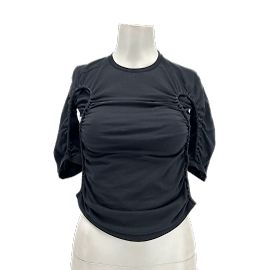 Thierry Mugler MUGLER Tops T.fr 36 Algodão Preto