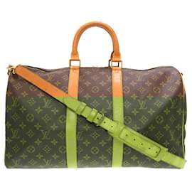 Louis Vuitton-Louis Vuitton Keepall Bandouliere 45-Brown