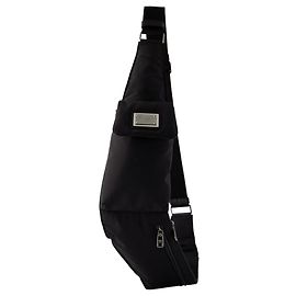 Dolce & Gabbana Bolsa de cinto com placa de logotipo - Dolce&Gabbana - Nylon - Preto Preto