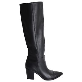 Gianvito Rossi Daenerys 70 Knee-high Boots In Black Leather Black